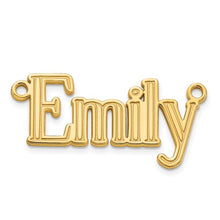 Load image into Gallery viewer, PERSONALIZED 14Ky NAMEPLATE  NECKLACES
