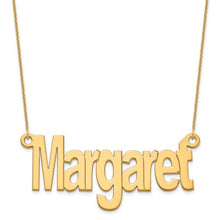 Load image into Gallery viewer, PERSONALIZED 14Ky NAMEPLATE  NECKLACES

