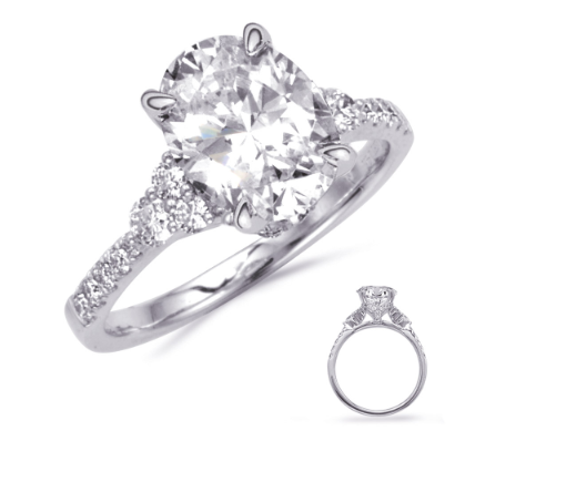 WHITE GOLD ENGAGEMENT RING