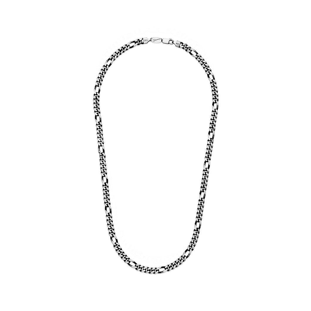 DESMOS STERLING SILVER FIGARO CHAIN